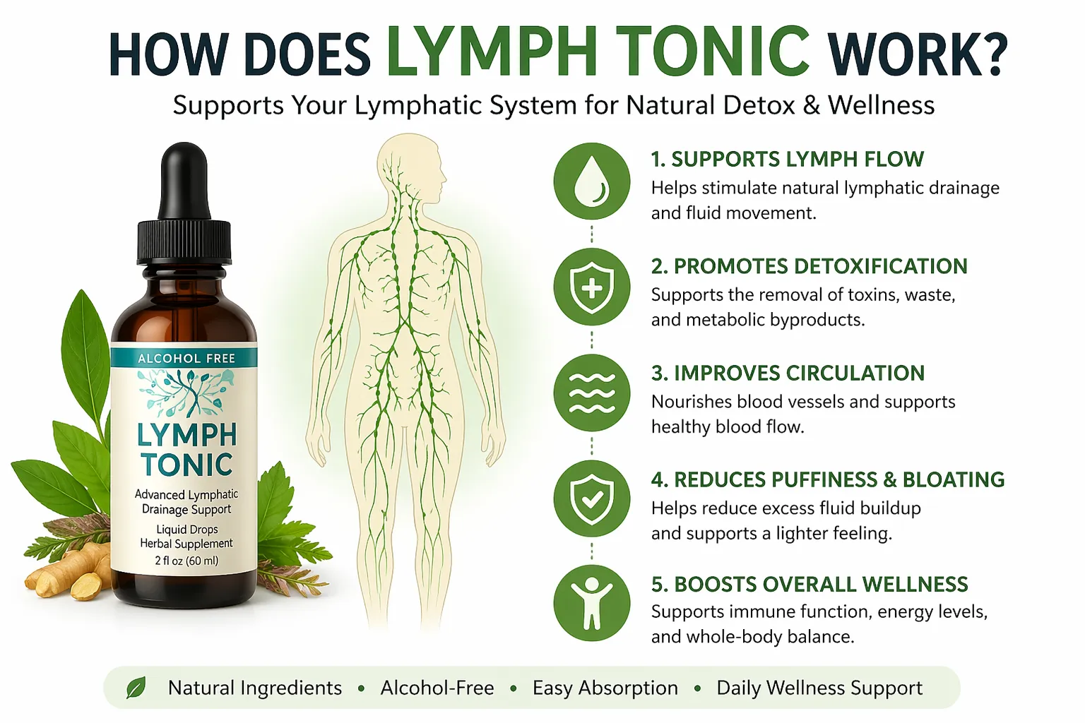 how lymph tonic works